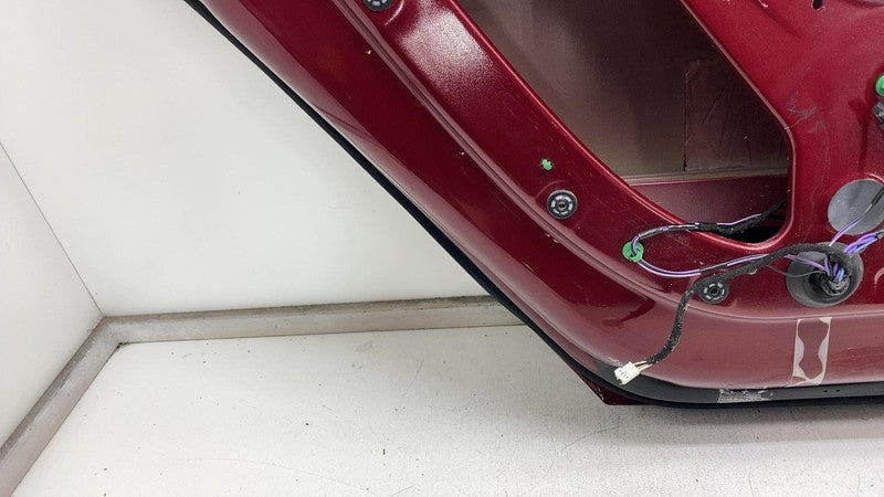 2012 2013 2014 2015 Tesla Model S Rear Driver Side Door Shell Panel Left LH Red