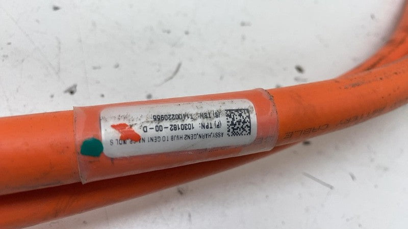103018200D ⭕ 12-15 Model S GEN2 Rear High Voltage Junction Box-GEN1 Chargeport 1030182-00-D