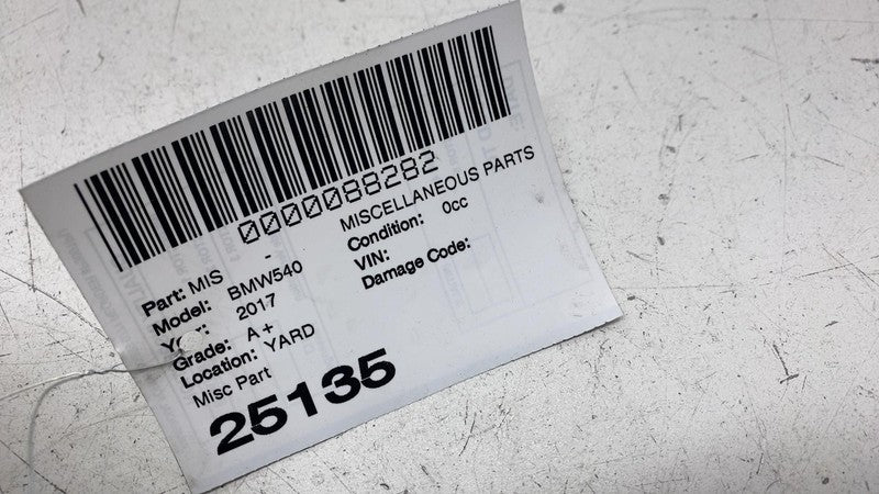 ⭕ 17-19 BMW 540i Intercooler Air Intake Inlet Charge Duct Tube Hose 13