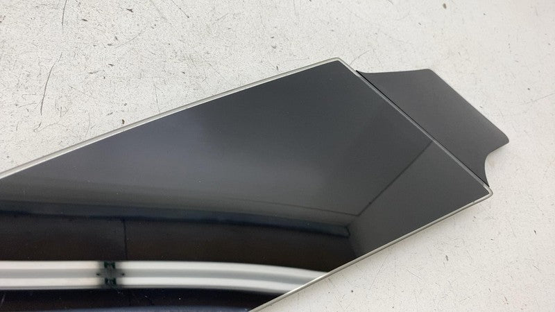 ⭕ 16-20 Tesla Model S Driver B-Pillar Applique Glass & Camera Left 108