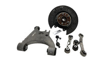 ⭕ 16-20 Model S X Rear Left Knuckle w/ Wheel Hub & Control Arm Link 1021420-00-B