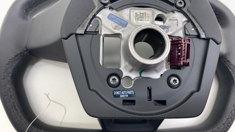 ⭕ 24-25 Tesla Cybertruck Front Driver Steering Wheel Square Black 1692