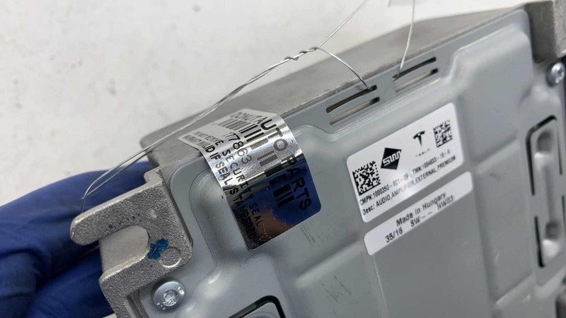 ⭕ 12-20 Tesla Model S MS External Amp Audio Sound System Amplifier 100