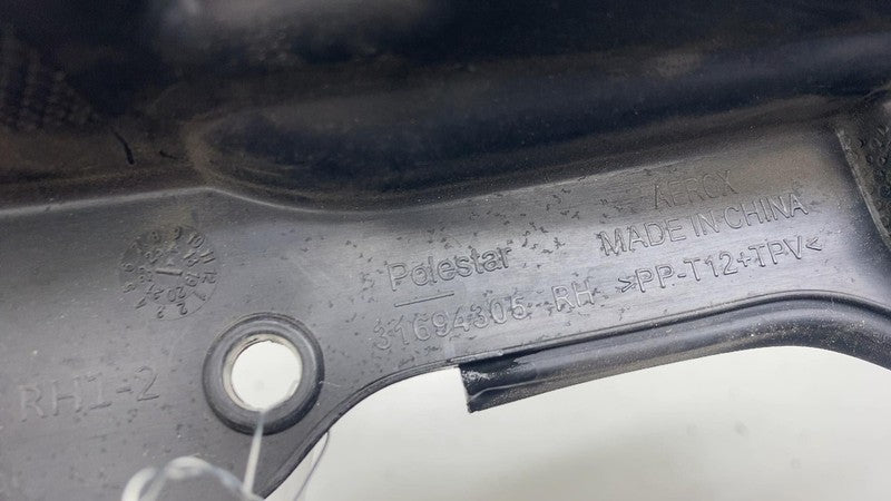 31694305 ⭕ 21-24 Polestar 2 Passenger Side Cowl Panel Extension Trim Cover Right 31694305