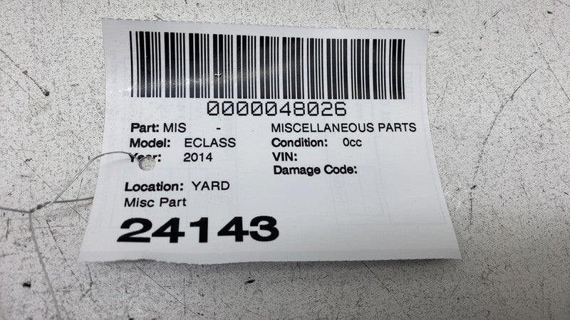 A 204 910 53 01 ⭕ 2010-2016 Mercedes E350 Front Right or Left Seat Back Cover Panel A2049105301