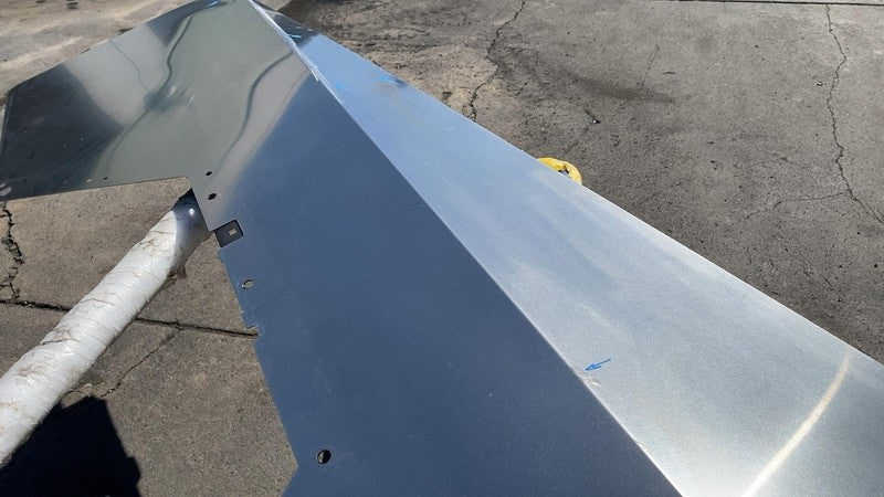 ⭕ 24-25 Cybertruck Rear Passenger Quarter Fender Sail Panel Cover Left LH Silver