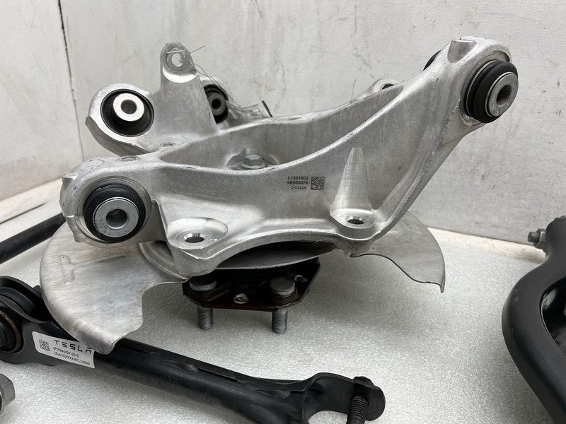 ⭕ 17-23 Tesla Model 3 Rear Left Knuckle Wheel Hub Fore Stabilizer Toe 