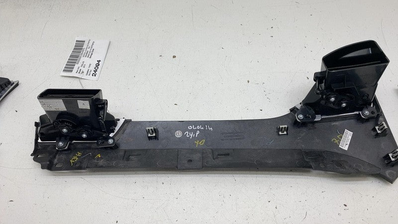 ⭕ 12-15 Model S Dash A/C Air Vent Outlet Dashboard Trim Panel SET 1004