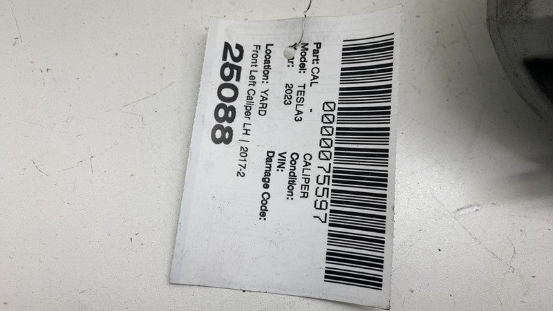 ⭕17-23 Model 3 M3 Front Driver Side Brake Caliper Left w/ Hose Line 10