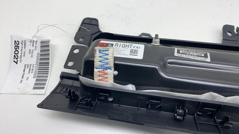 107782600D 2017-2023 Tesla Model 3 Passenger Side Lower Knee Safety Airbag Module Right RH