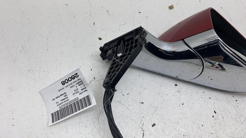 ⭕ 16-20 Model X Front Right Exterior Side View Door Mirror Red PPMR 10