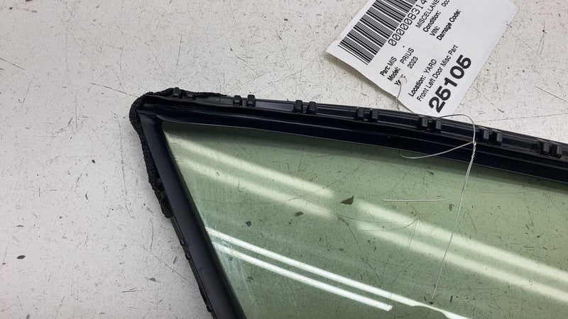 6821647020 ⭕ 23-25 Toyota Prius Front Driver Side Door Vent Window Glass Left 68216-47020