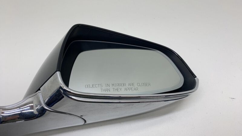  2012-2015 Tesla Model S Front Right Exterior Rear View Door Mirror RH Black PBSB