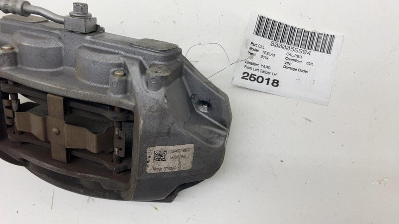 104462100D ⭕ 2017-2023 Tesla Model 3 Front Left Caliper w/ Brake Hose Line LH 1044621-00-D