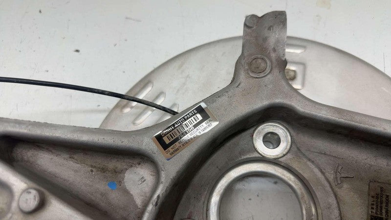 1044311-00-E ⭕ 2017-2023 Tesla Model 3 Front Left Spindle Knuckle w/ Dust Shield 1044311-00-E