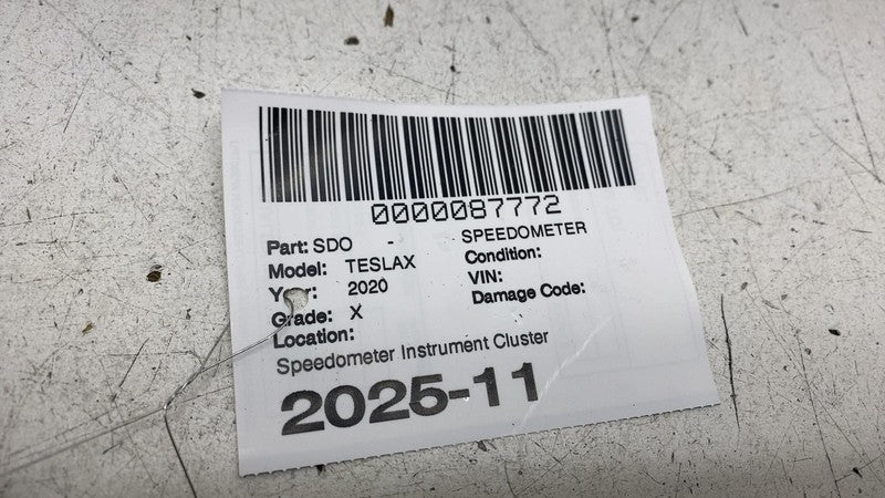 ⭕ 18-20 Tesla Model X Speedometer Instrument Cluster Screen Display 14