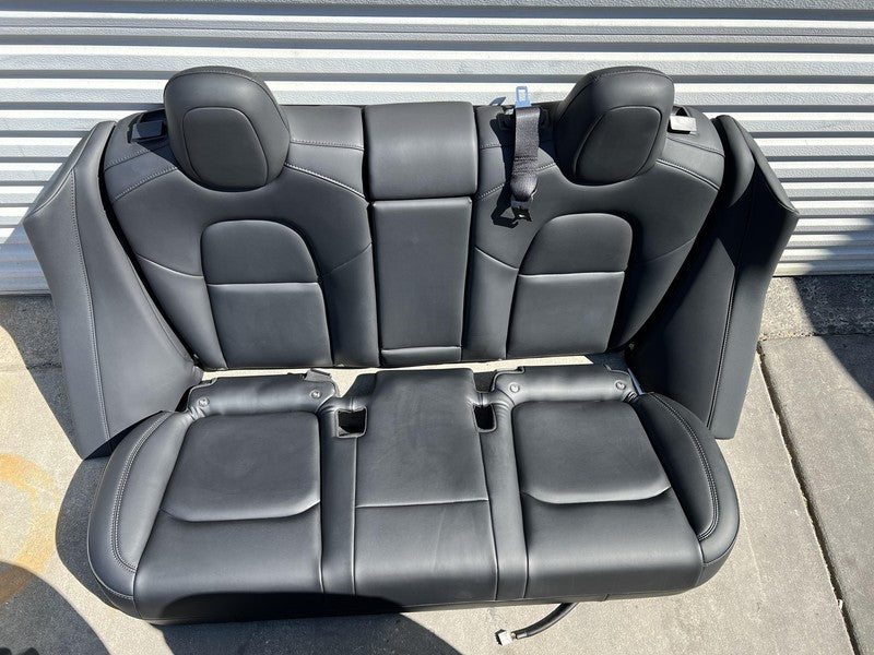 1552127-00-A ⭕ 2017-2023 Tesla Model 3 Front Left & Right Bucket & Rear Bench Seat + Bolster