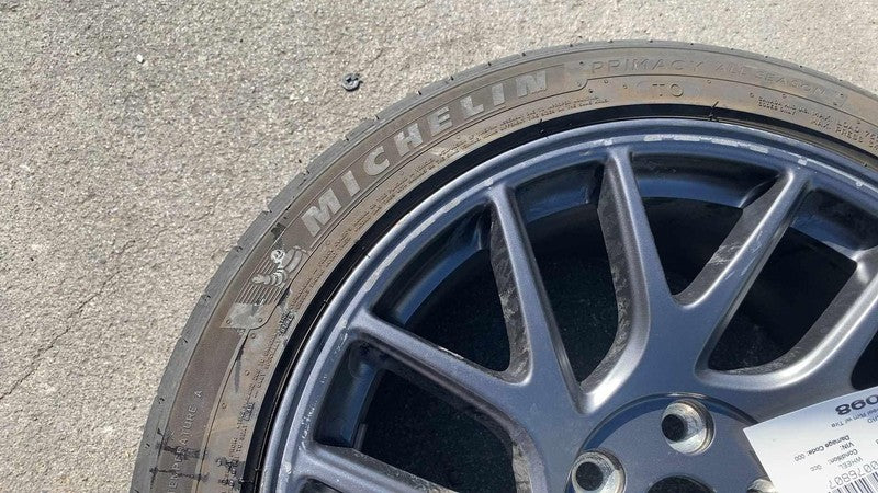 134422900B ⭕ 24 25 Model 3 Wheel Rim 18x8.5J +38MM w/ Michelin Tire 235/45R18 1344229-00-B