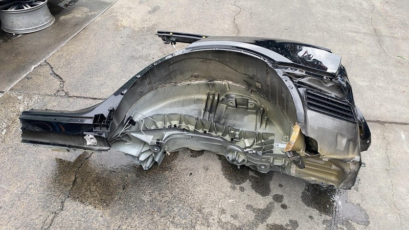 ⭕ 2020-2024 Tesla Model Y Rear Left Quarter Panel Structural Cutout Black - PBSB