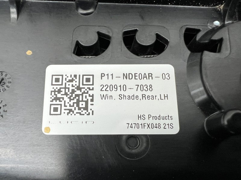 ⭕ 22-24 Lucid Air Grand Touring Rear Window Sun Shade Curtain Left P11