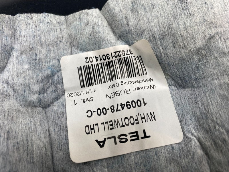 1009478 00 C ⭕ 2012-2020 Tesla Model S MS Right Footwell Under Dash Cover Panel 1009478-00-C