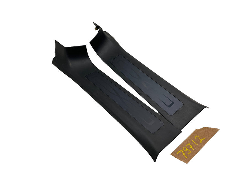 ⭕ 2016-2020 Tesla Model X PAIR (Left & Right) Rear Door Sill Trim Pane
