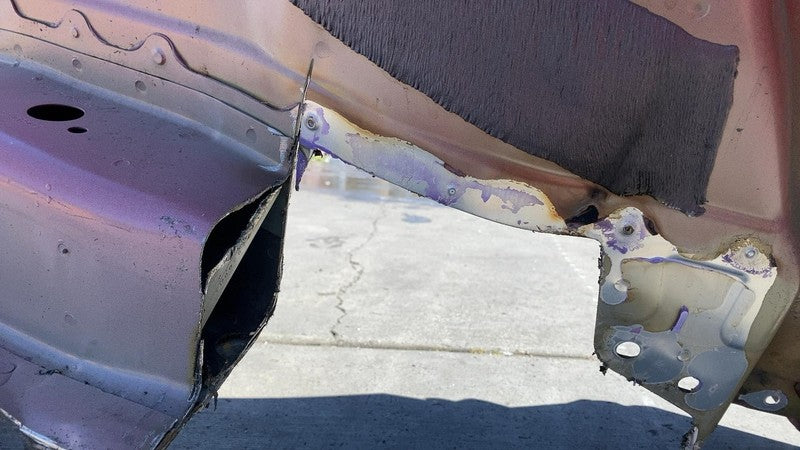 ⭕ 17-20 Tesla Model 3 Rear Right Quarter Panel Structural Frame Cut Re