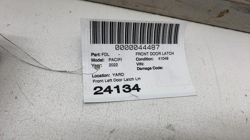 68211097AD ⭕ 2017-2024 Chrysler Pacifica Front Door Lock Latch Actuator Left OEM 68211097AD