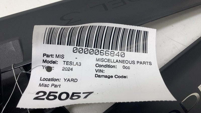 ⭕ 2024-2025 Tesla Model 3 M3 Front & Rear, Left & Right Sill Plate Ass