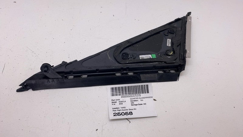 A2976702400 ⭕ 22-25 EQS 450+ V297 Front Right Exterior A-Pillar Quarter Glass RH A2976702400