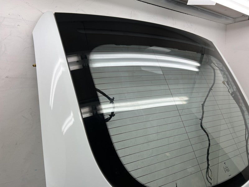 2012-2015 Tesla Model S Liftgate Hatch Gate Trunk Lid Tailgate Glass White PBCW
