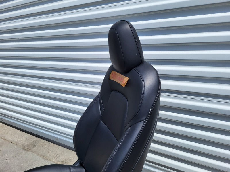 ⭕ 2017-2022 Tesla Model 3 Y Front Passenger Side 1st Row Seat Black Right Assy