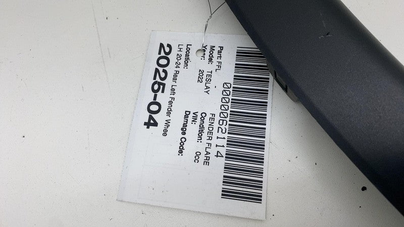 ⭕ 20-24 Model Y Rear Left Fender Garnish Flare Wheel Arch Molding 1494