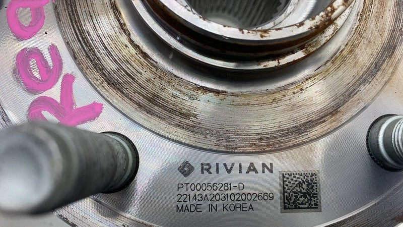 PT00056281D ⭕ 2022-2024 Rivian R1T R1S Rear Right or Left Wheel Hub Bearing OEM PT00056281-D