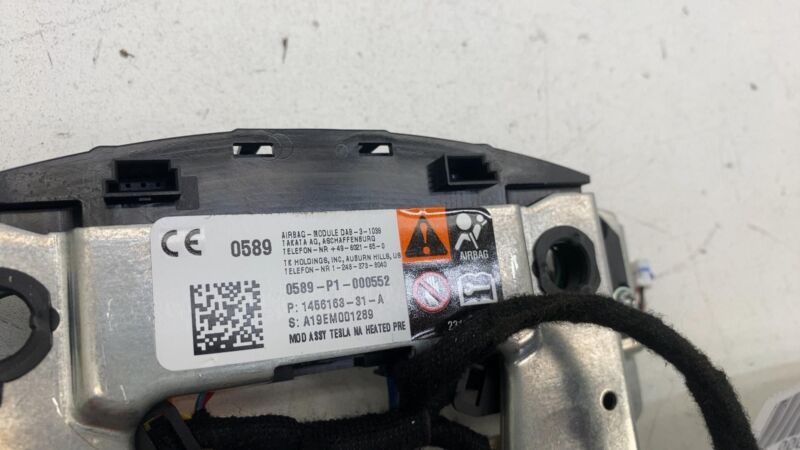1036774-00-C 16-20 Model S X Steering Wheel Plate Bracket  Safety Control Module 1456168-81-A