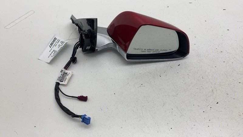 2287.6004-AD ⭕ 2017-2020 Model 3 Passenger Side Exterior Rear View Door Mirror Right Red PPMR