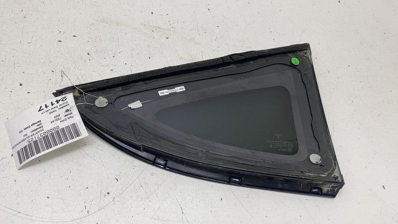 ⭕ 2021-2024 Tesla Model X Rear Driver Side Window QTR Quarter Glass Le