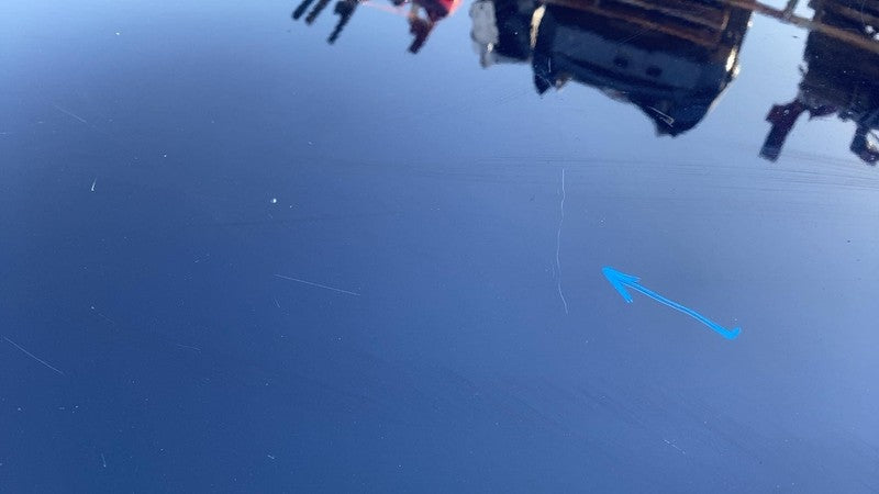 2012-2015 Tesla Model S Front Bonnet Hood Shell Panel w/ Insulation Liner - Blue