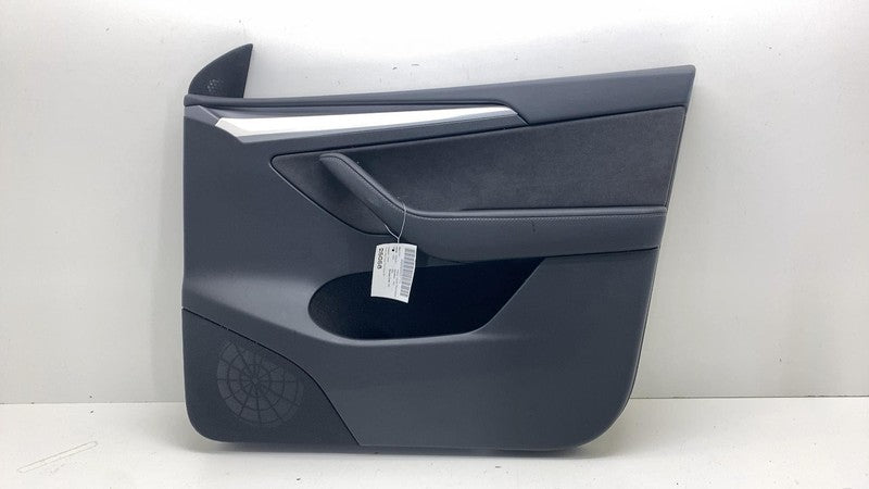 1997295-00-C ⭕ 20-24 Tesla Model Y Front Right Door Panel Trim Card Cover White 1997295-00-C