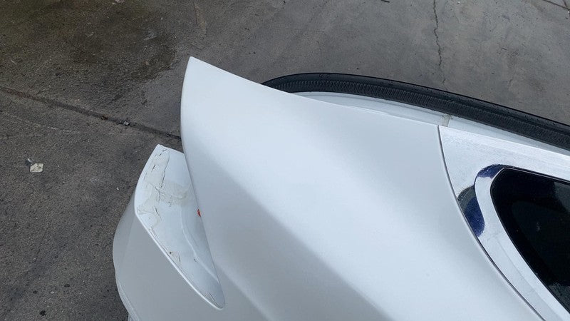 2016-2020 Tesla Model X Rear Passenger Quarter Panel Cutout Right RH White PPSW