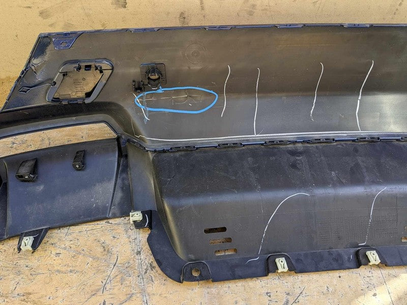 22-23 BMW IX i20 Rear Bumper Cover Lower Valance w/ Spoiler Diffuser 5