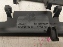 ⭕ 17-23 Model 3 Front Left & Right Defrost Grille Upper Trim Cover 1130985-00-C
