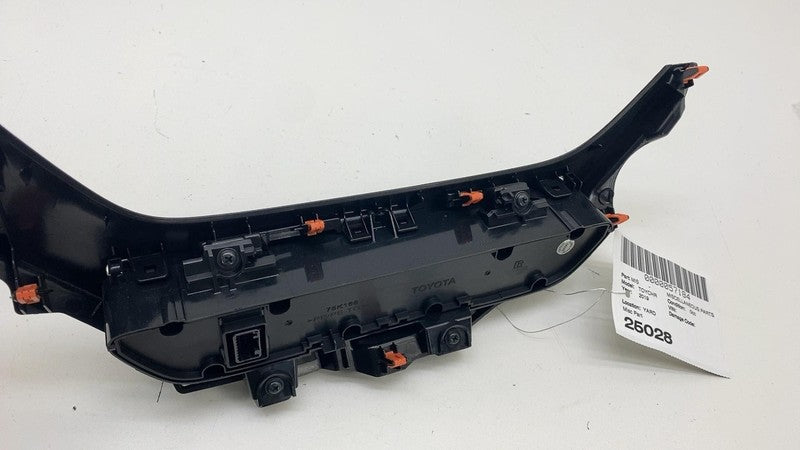 75K165 ⭕ 2018 2019 Toyota C-HR Climate Temperature A/C Heater Switch Control Unit Assy