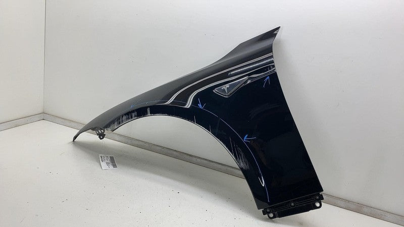 ⭕2012-2020 Tesla Model S Front Driver Side Fender Shell Panel Left LH Black PBSB