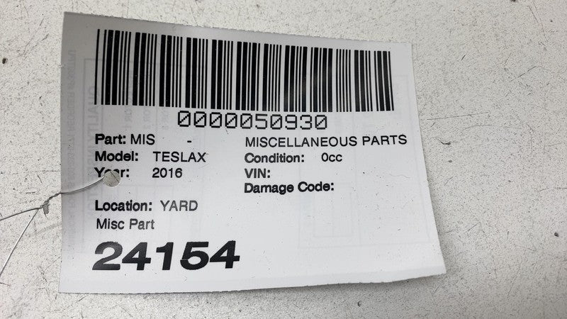106205600B 2016-2020 Tesla Model X Rear Falcon Controller Door Control Module 1062056-00-B