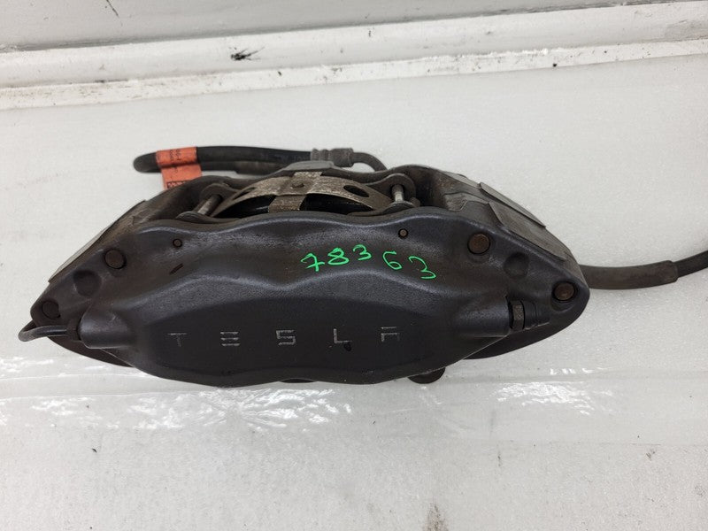 ⭕16-20 Model X Front Passenger Side Caliper + Brake Hose Line Right 10