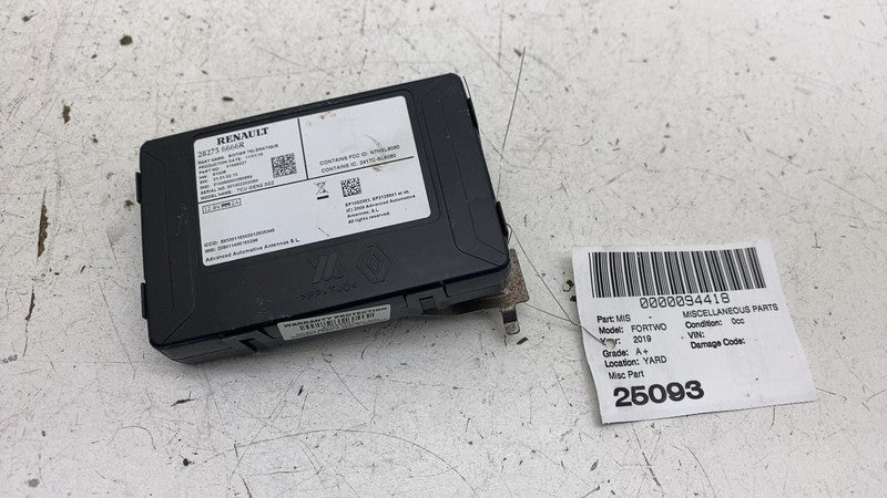⭕ 2019 Smart EQ Fortwo Telematic Communication Control Module TCU 2827