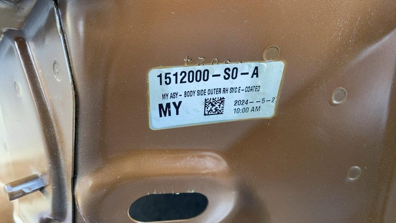 1512000-S0-A 2020-2024 Tesla Model Y Rear Passenger Side Quarter Panel Skin Right RH Primed