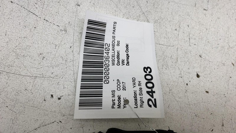 12866210 ⭕16-19 Mini Cooper S Rear Passenger Side Door Chrome Trim Molding Right 12866201