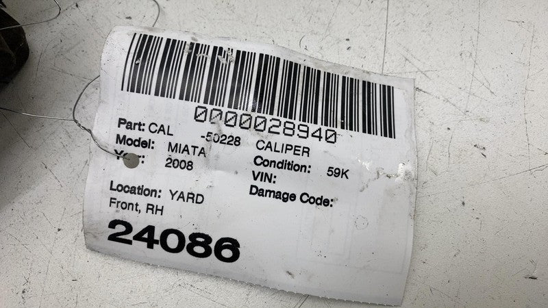 ⭕ 2006-2015 Mazda MX-5 Miata Front Right Passenger Side Brake Caliper Assembly